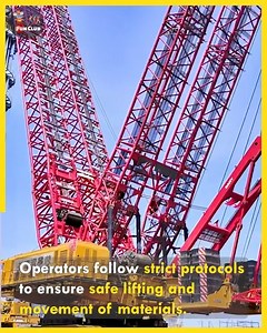 43K views · 533 reactions | Transforming Construction The Role of Large Cranes! | NJ | Facebook