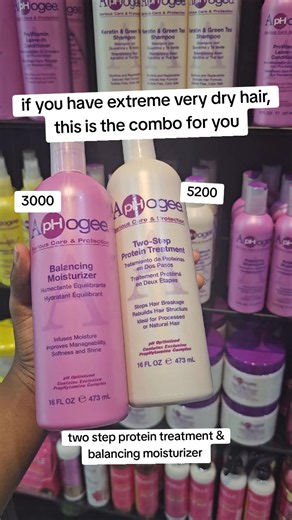 Aphogee two step protein treatment and aphogee balancing moisturizer the perfect combo for very damaged hair #aphogee #aphogeetwostepproteintreatment #aphogeeprotein