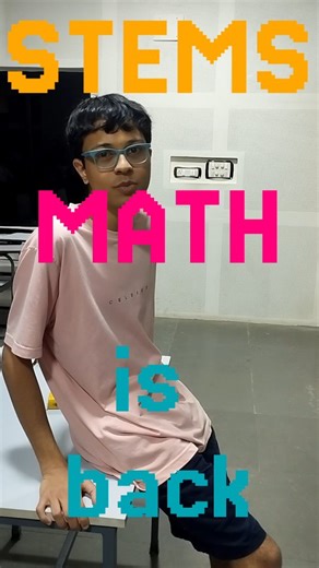 Tessellate on Instagram: "As the Math STEMS approaches, a lot of people are wondering that given the small selection size, difficult paper and so much competition from math Olympiad regulars? Here is Shyam Patankar to tell you more about the paper and provide clarity. Cast: Shyam Patankar On Camera: Dhruv Verma (@_dhruv18verma ) Written by: Arjun Maneesh Agarwal (@thearjunagarwal ) and Dhruv Verma (@_dhruv18verma ) Special thanks to: Anush Rao (@euclid31415 ) #CMI #ChennaiMathematicalInstitute #