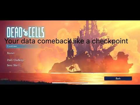DEAD CELLS | IOS - How to save game data like a checkpoint Dead Cells ios - Tutorial