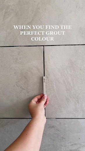 Dreamy tiles & the perfect grout colour ☁️ #tiles #bathroom #bathroomrenovation #tileing #homerenovation #renovate #grout #fyp #foryoupage #ukhomerenovation #detial #bathroomtiles