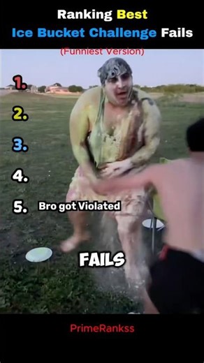 Ranking Ice Bucket Challenge Disasters #fail #funny #trending