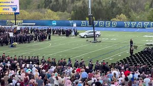Commencement 2022 is underway! Congratulations to all #AlfredState graduates #alfredny | Alfred State College