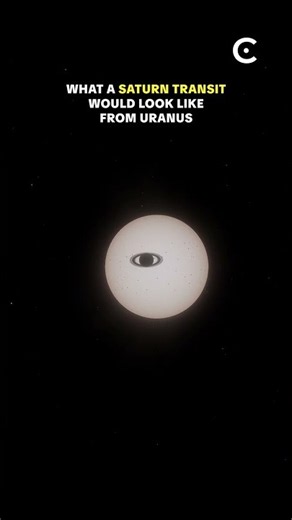 Imagine watching a Saturn transit from Uranus.