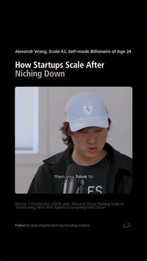 Alexander Wang - Why Niching Down Matters for Startups