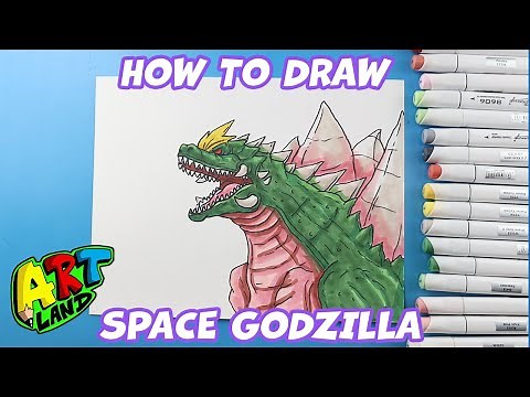 How to Draw Space Godzilla