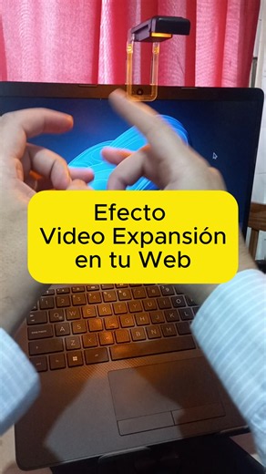 efecto video expansión en tu web