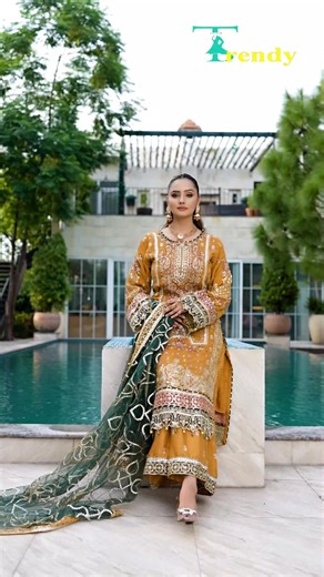 Trendy Collection - Luxury in Every Thread ✨ Unveil the epitome of elegance and sophistication with this meticulously crafted luxury suit from Trendy. Designed for those who appreciate the finer things in life, this beautiful piece is perfect for the discerning customer. Its intricate embroidery and premium fabric make it a must-have for any occasion that demands a statement. 🌟 Why You'll Love It: Exquisite craftsmanship with detailed embroidery. Premium fabric for ultimate comfort and style. A