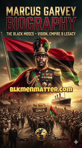 Marcus Garvey Biography: The Black Moses & UNIA Founder – Vision, Empire & Eternal Legacy Marcus Garvey: Built the largest Black movement ever. Black Star Line, Pan-African flag,