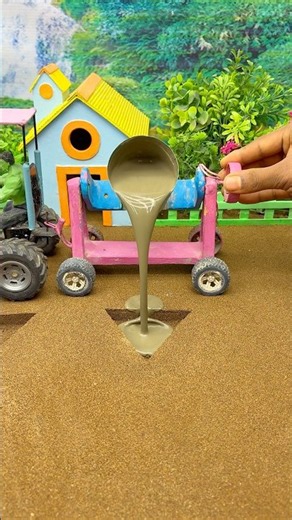 Incredible Mini Tractor Craft Using Simple Materials! �