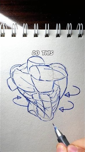 ✨Anatomy drawing tutorial EasyPeasy✨#howtodraw