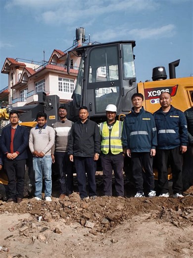Successfully completed a 3-day XC936 (Wheel Loader) training program. #XC936 #XCMG #XCMGNepal #HeavyMachinery #WheelLoader #ConstructionEquipment #UnitedHeavy