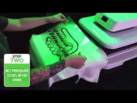 How To Press FastFilm DTF With Quick Transfer!