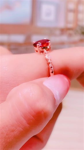 A311-JL COD Cincin Wanita Elegan Premium Lapis Platinum – Permata Bersertifikat GRA, Anti Karat, Garansi Resmi 1 Tahun xtr