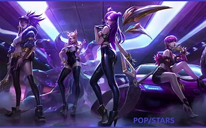 【英雄联盟】K_DA ALL OUT 音乐合集2021 (1小时)