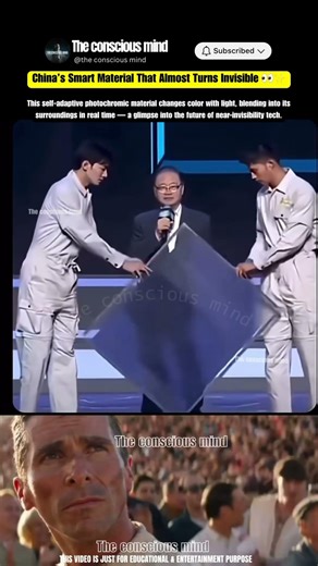 China’s Invisible Material Looks Like Sci-Fi 😱