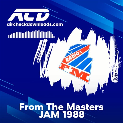 This banger of a chart show bed was first introduced on BBC Radio 1 this day 1988. Produced by JAM Creative Productions, Inc. | Aircheck Downloads