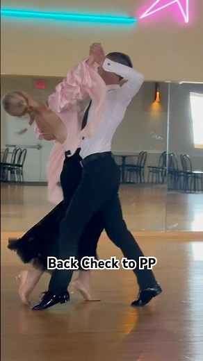 Slow Waltz | Running Weave from PP, Tumble Turn, Back Check to PP, Hover Cross #dance