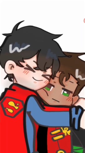 It's impossible to be angry with Jon ☺️❤️ #animation #supersons #dccomics #robin #fypシ゚viral #fypシ