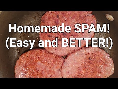 Homemade SPAM! Easy and Better! Also Tocino flavored version!