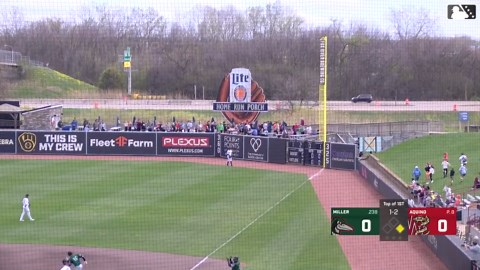 Noah Miller's two-run home run