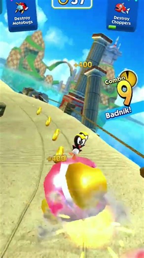 Sonic Dash All New Apk Update Gameplay - short video Android Walkthrough iOS #game More Gaming