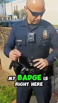 Cops Enter Wrong House With No Warrant – Then Back Off Fast When He Calls Them Out #accountability