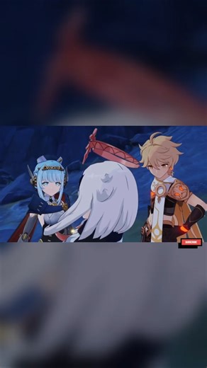 Paimon have left over food #genshinimpact