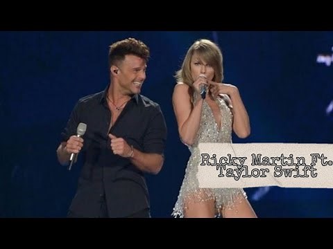 Ricky Martin Ft. Taylor Swift - Livin' la vida loca [LIVE]