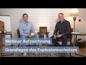 Webinar: Grundlagen des Explosionsschutzes vom 05. März 2025 - Aufzeichnung