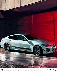 2021 BMW 4 Series Gran Coupe rendered with M Performance Parts