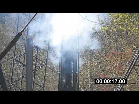 Pile-driver Comes Apart While In Operation - Fail