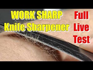 An absolute must have tool, The WORK SHARP Knife Sharpener, Full Review and Test