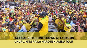 6.1K views · 159 reactions | Deputy President William Ruto's tour of the Kiambu county was characterised by a massive onslaught against the ODM leader Raila Odinga. | The Star, Kenya | Facebook