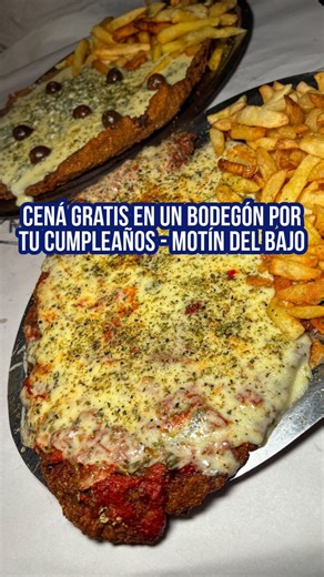 🍽️ El Inglés Glotón🍷 Reseñas de Restaurantes🍴 on Instagram: "😱CENA GRATIS EN UN BODEGONAZO CON PLATOS GIGANTES PARA COMPARTIR🔥 @motindelbajo es un nuevo bodegón que abrió en el bajo de San Isidro que la rompe con sus porciones abundantes para compartir, a un excelente precio Hogar de los clásicos de siempre, este bodegón ofrece platos para compartir, y una propuesta de una barra de tragos clásicos y de autor 🎉🎈Tienen una promo de cumple en la que Si son seis o más el cumpleañero no paga, 