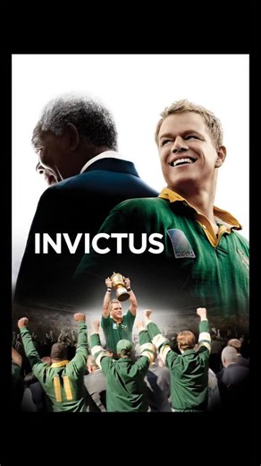 MoviEcho on Instagram: ""​It matters not how strait the gate, How charged with punishments the scroll, I am the master of my fate, I am the captain of my soul" A game can transcend politics and language, bridging deep cultural divides to heal a fractured society. Nelson Mandela uses inspiration as a strategy to lead effectively, his view is that one must not only govern but also inspire people to be better than they think they can be. #moviecho #invictus #nelsonmandela #hollywood #mattdamon"