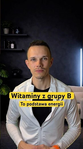 Kompleks witamin z grupy B jest kluczowy dla zachowania energii! #witaminy #witaminab #trening