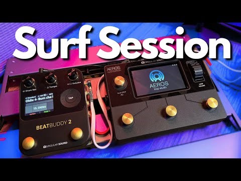 Building Tracks from Scratch Using Singular Sound's Aeros Looper + BeatBuddy 2 Drum Pedal.