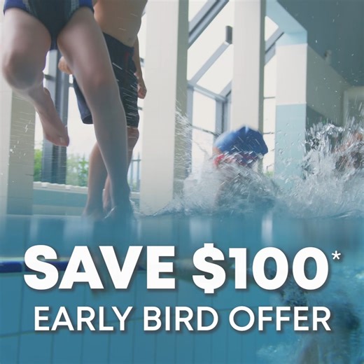 🎉Sign up for our early bird special!🎉 Enroll your child in swimming lessons between 5th–12th January and receive a $100 credit. Let’s make 2026 the year of swimming success! | Benalla Aquatic Centre YMCA