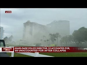 Officials fear there will be many casualties after Surfside building ‘pancaked’ during collapse
