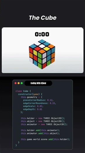 🚀 Create a Stunning 3D Cube with HTML, CSS & JavaScript! Web Animation Tutorial Code with Me