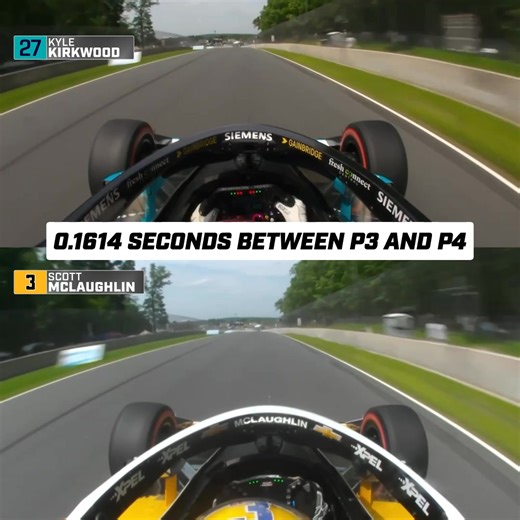 It really is THAT close in qualifying 🤏 | NTT INDYCAR SERIES