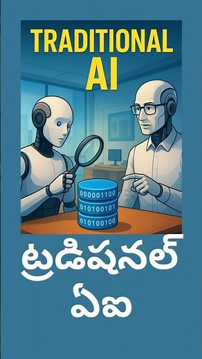 What is Traditional AI? Explain in Telugu