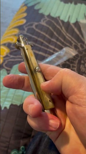 Vintage 11" Latama Kris Switchblade