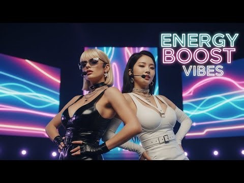 🎧 Energy Boost Vibes 🔋 K-pop Style Upbeat, High-energy playlist