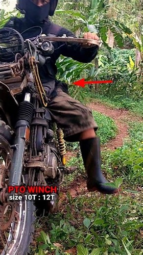 PTO WINCH size 10T : 12T 2x2 off-road