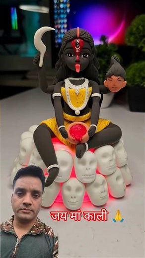 Kali Mata Idol Making With Super Clay #viralvideo #virashorts #shorts #shortsfeed #explore #foryou