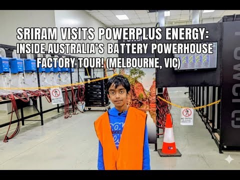 ⚡️ Sriram Explores: Inside the Power Plus Energy Factory Tour! 🏭