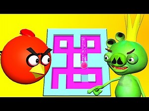 AMAZE!!! or ROLLER SPLAT! with ANGRY BIRDS ♫ 3D animated mashup ☺ FunVideoTV - Style ;-))