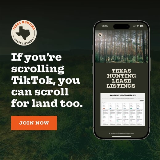 The Most Up-To-Date Source For Texas Hunting Leases. In your inbox. Every single week. https://www.texashuntingleaselistings.com/ | Texas Hunting Lease Listings
